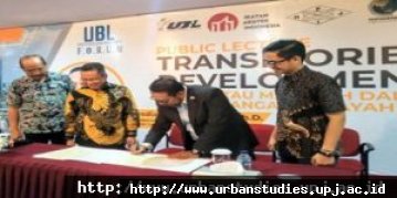 PJ-CUS berkolaborasi dengan CURS Universitas Bandar Lampung adakan Seminar Nasional TOD
